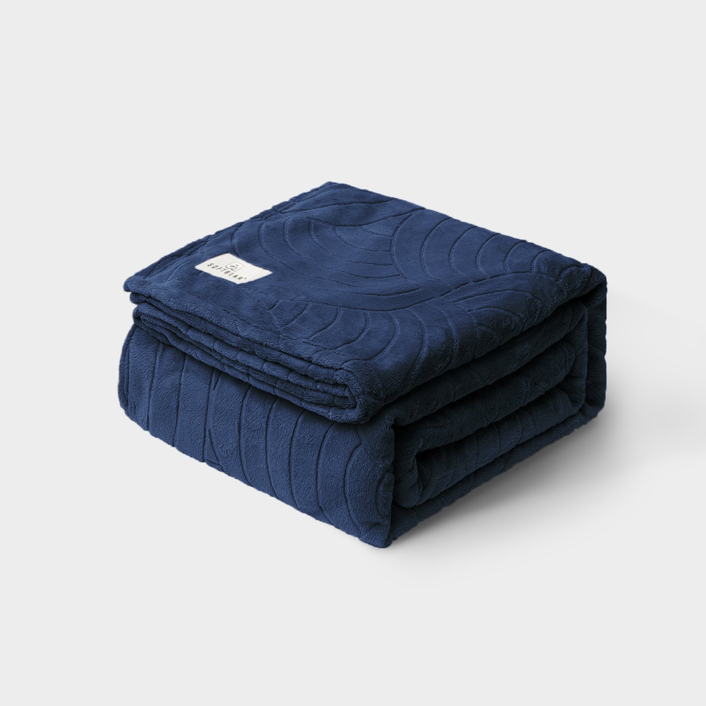 Flannel Fleece Blanket-Navy
