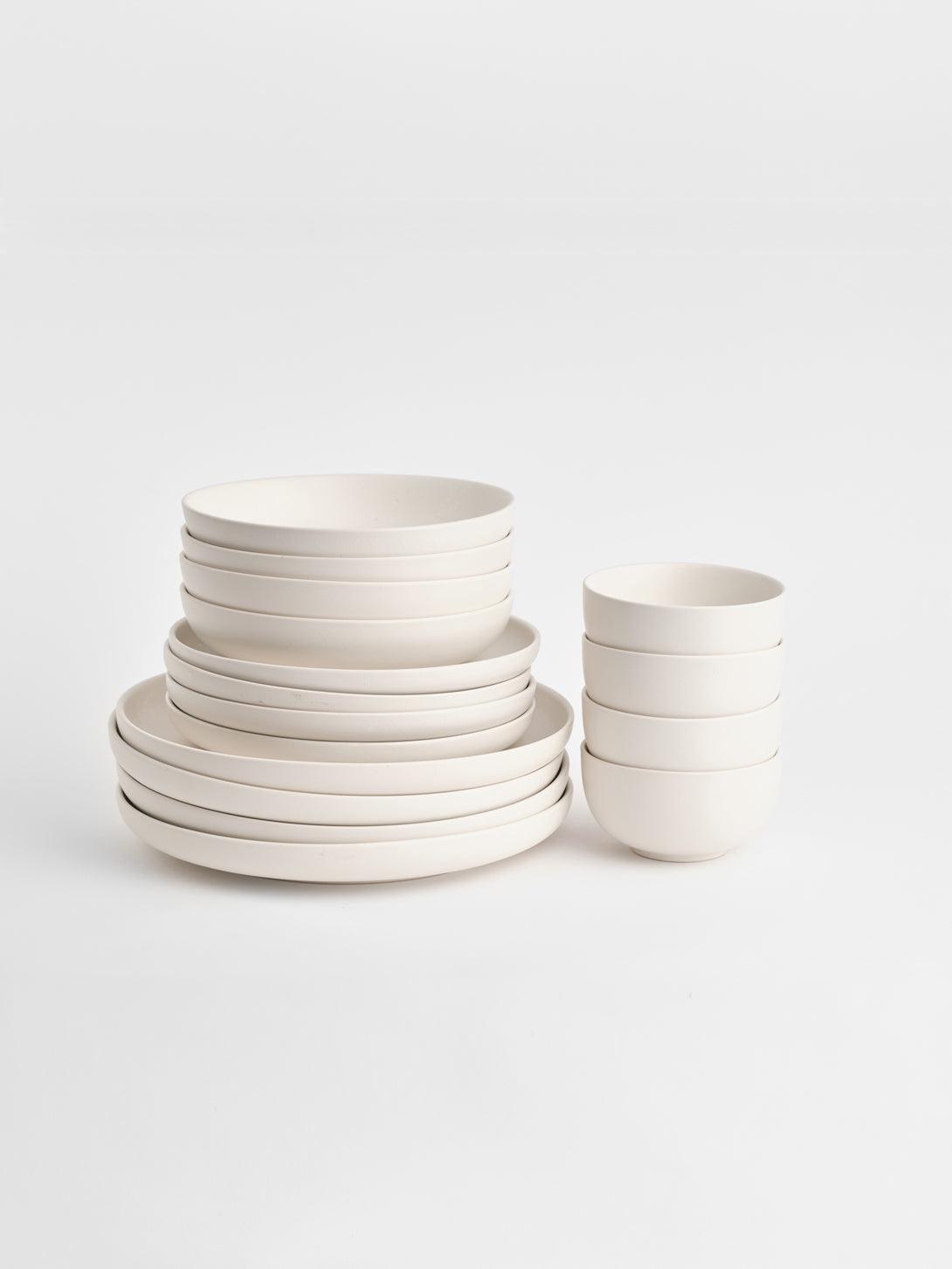 Matt Ceramic Tableware-White